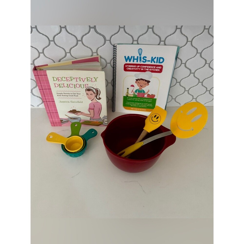 Kids Cooking Cookbook Bundle | Deceptively Delicious + Whis-Kid | Summer Fun